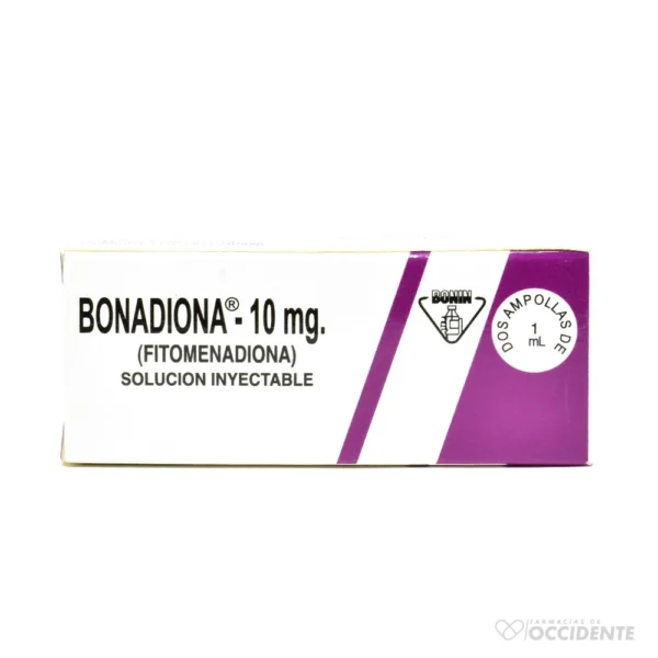 BONADIONA 10MG AMPOLLAS X 2