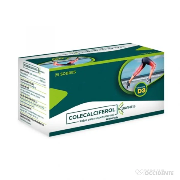 COLECALCIFEROL POLVO PARA SOLUCION ORAL CAJA X 25 SOBRES