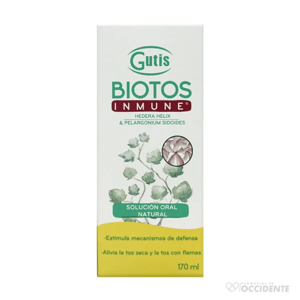 BIOTOS INMUNE JARABE 12.5MG/5ML x 170ML