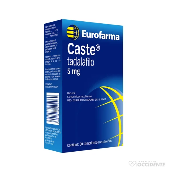 CASTE COMPRIMIDOS 5MG x 30