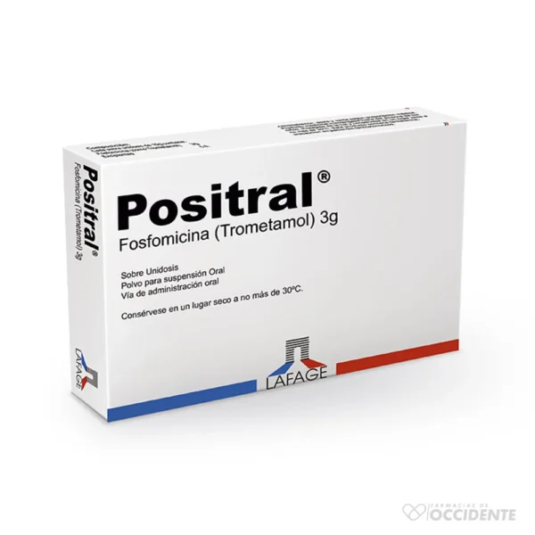 POSITRAL SOBRES SUSPENSION ORAL 3G x 1 DOSIS