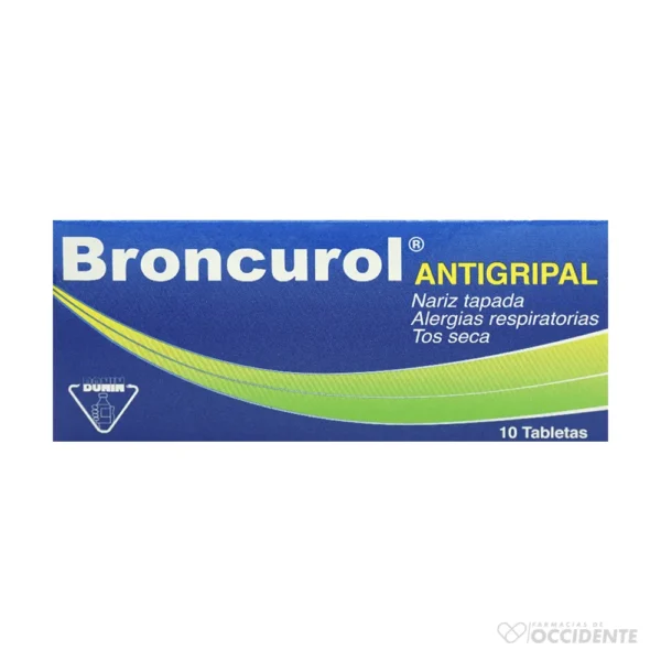 BRONCUROL TABLETAS CAJA X 10