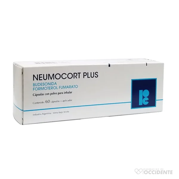 NEUMOCORT PLUS DPI CON DISP. 160MCG/4.5MCG CAJA X 60 CAPSULAS