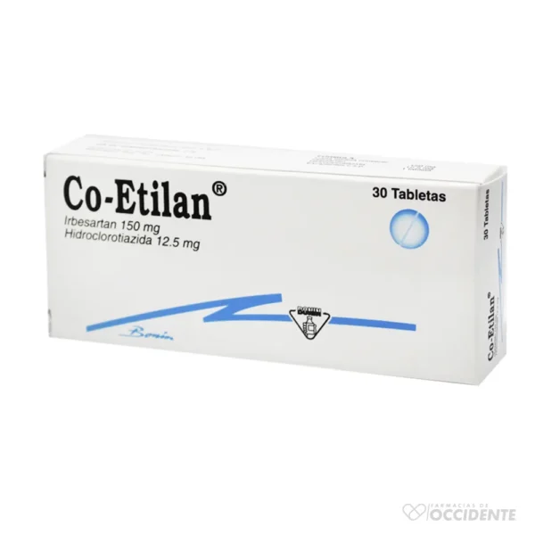 CO ETILAN TABLETAS 150/12.5MG x 30