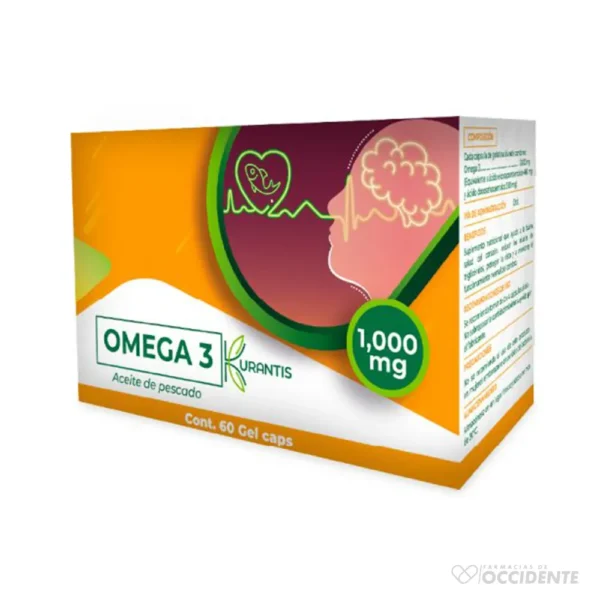 OMEGA 3 CAPSULAS X 60. KURANTIS