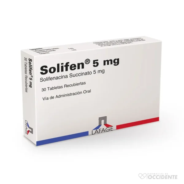 SOLIFEN TABLETAS 5MG X 30