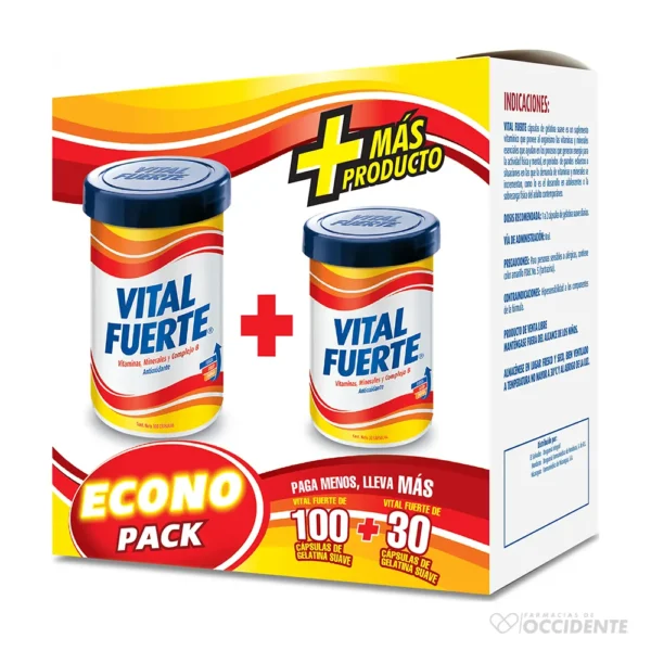 VITAL FUERTE ECONO PACK X 130 TABS