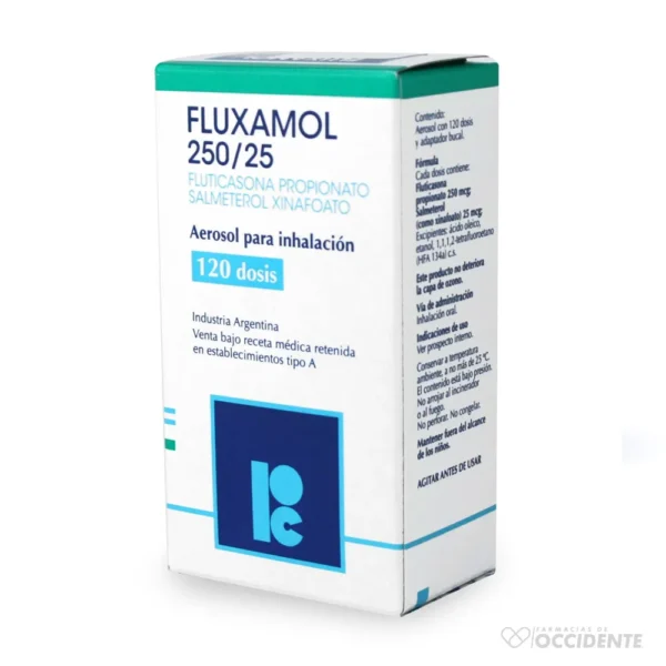 FLUXAMOL AEROSOL 250MCG/25MCG X 120 DOSIS