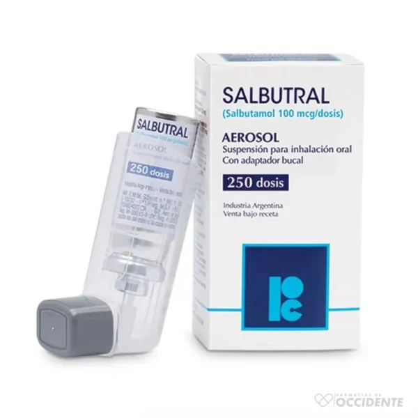 SALBUTRAL AEROSOL 100MCG X 250 DOSIS