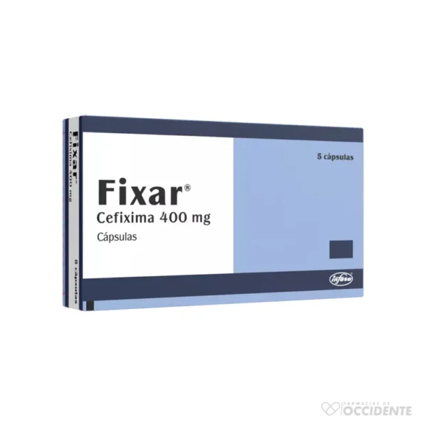 FIXAR 400 MG X 5 CAPSULAS