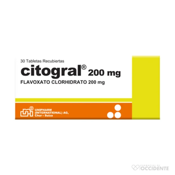 CITOGRAL TABLETAS 200MG X 30