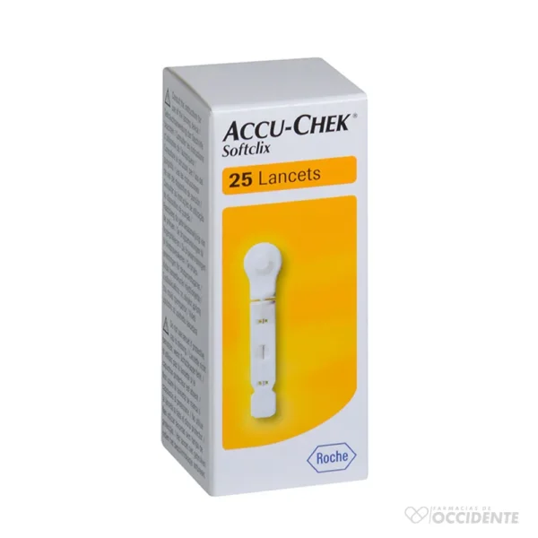 ACCU-CHEK SOFTCLIX X 25 LANCETAS