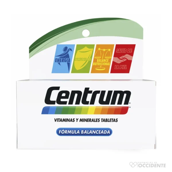 CENTRUM CON LUTEINA TABLETAS X 60