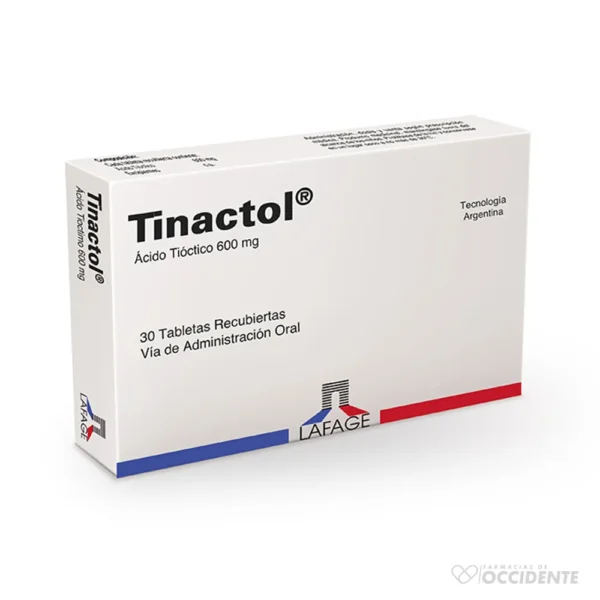 TINACTOL TABLETAS 600MG X 30