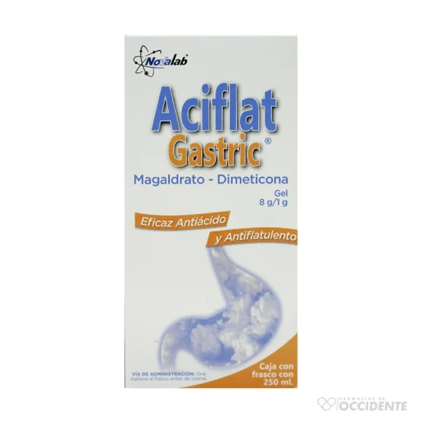 ACIFLAT GASTRIC GEL 8G/1G X 250ML