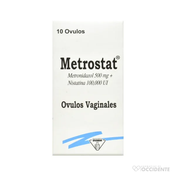 METROSTAT OVULOS 500MG/22.54 X 10