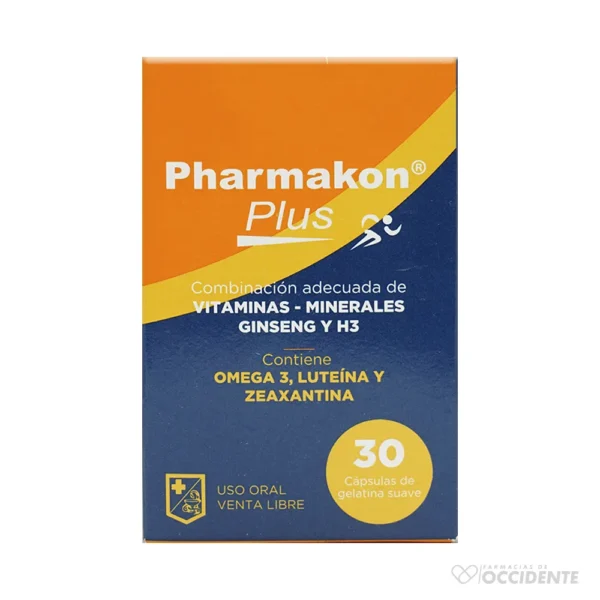 PHARMAKON PLUS X 30 CAPSULAS