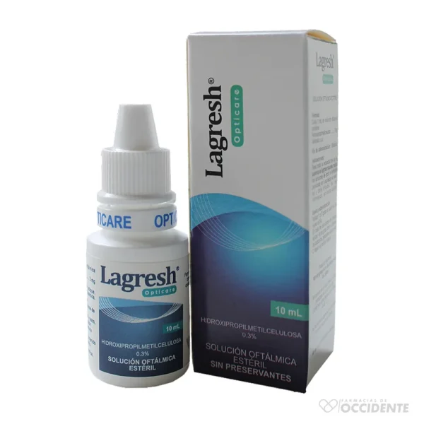 LAGRESH SOLUCION OFTALMICA X 10 ML