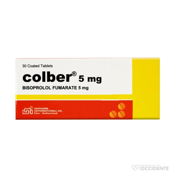 COLBER TABLETAS AMLO 5/5MG X 30