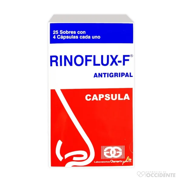 RINOFLUX-F CAPSULAS X 4 (CAJA 25 Sobres)