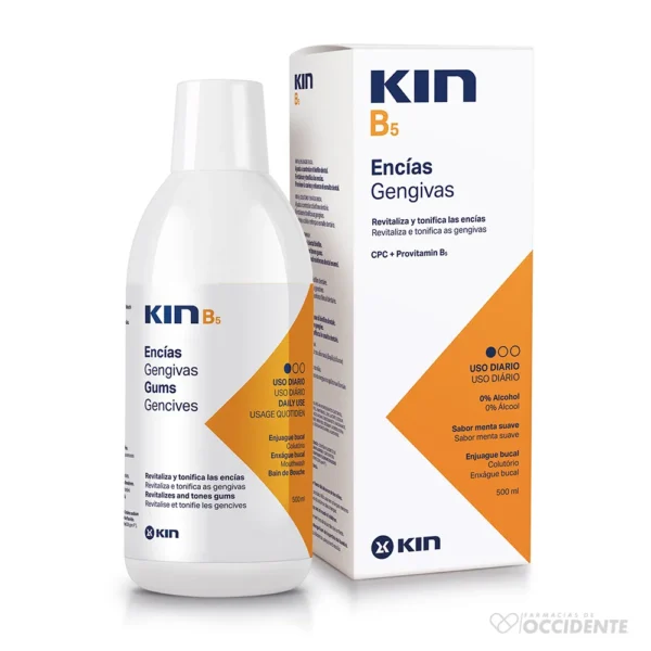 KIN B5 ENJUAGE BUCAL X 500ML