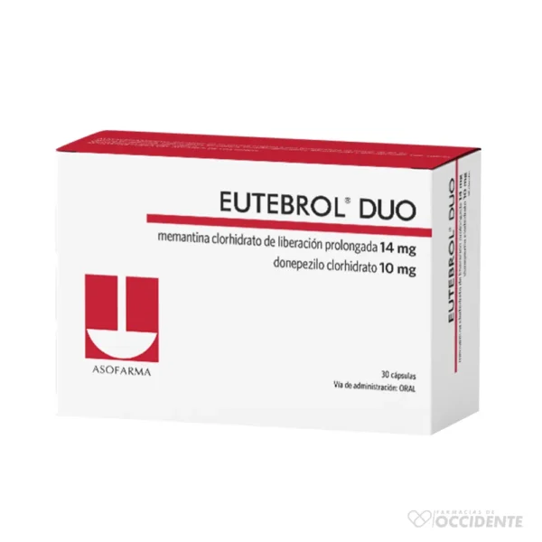 EUTEBROL DUO CAPSULAS 14MG/10MG X 30