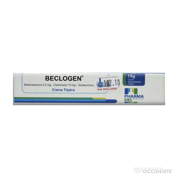 BECLOGEN CREMA TUBO x 0.5/10/1MG