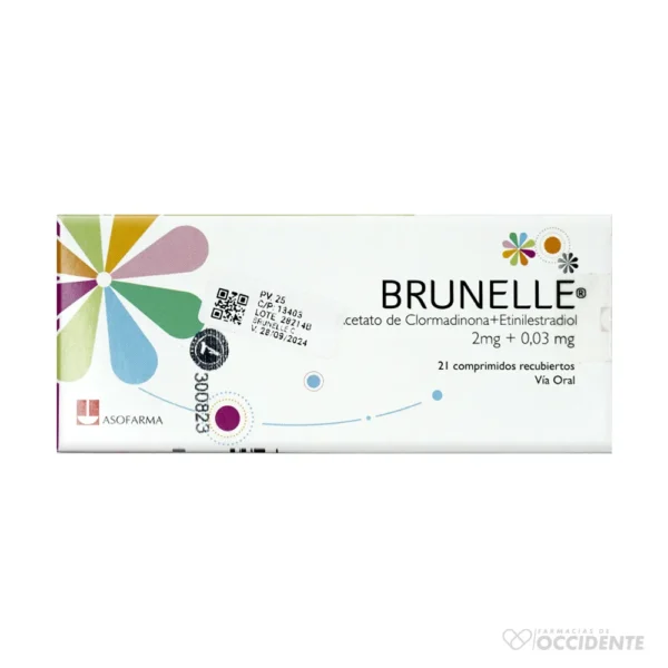 BRUNELLE COMPRIMIDOS 2MG/0.03MG X 21