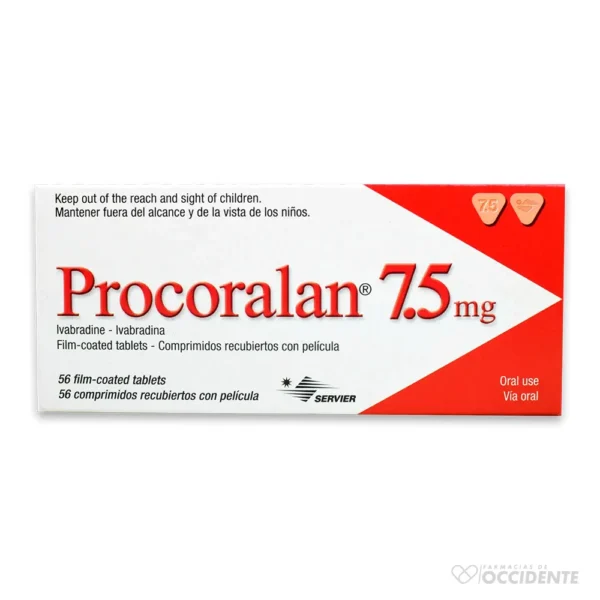 PROCORALAN 7.5 MG. X 56 COMPRIMIDOS