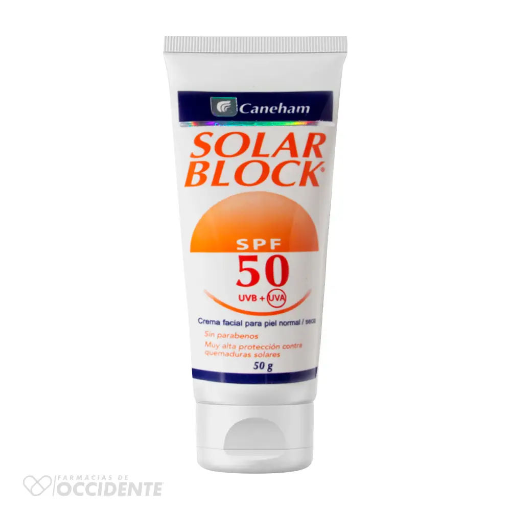SOLARBLOCK 50 SPF CREMA LIGERA X 50G