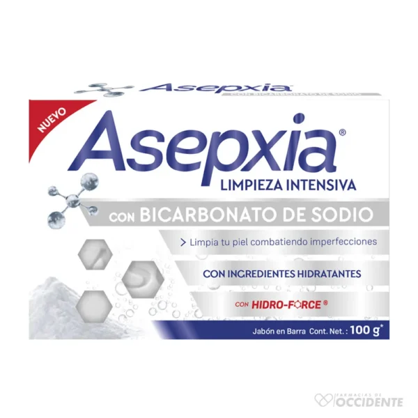 ASEPXIA JABON BICARBONATO X 100G