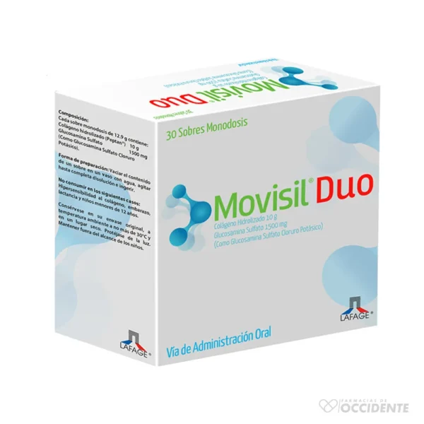 MOVISIL DUO SOBRES X 30