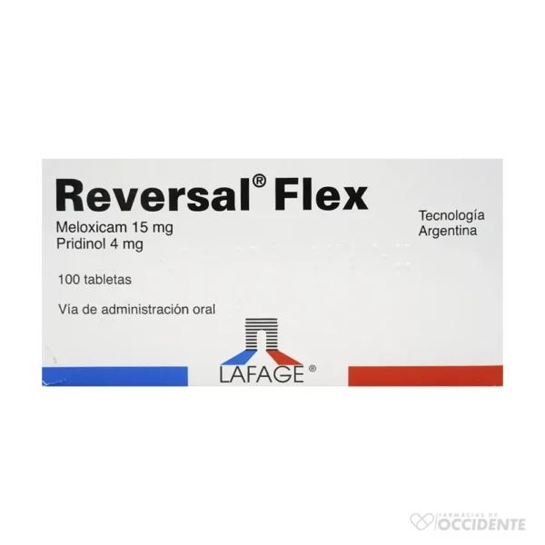 REVERSAL FLEX TABLETAS 15MG/4MG X 10 (CAJA 10 BLISTER)