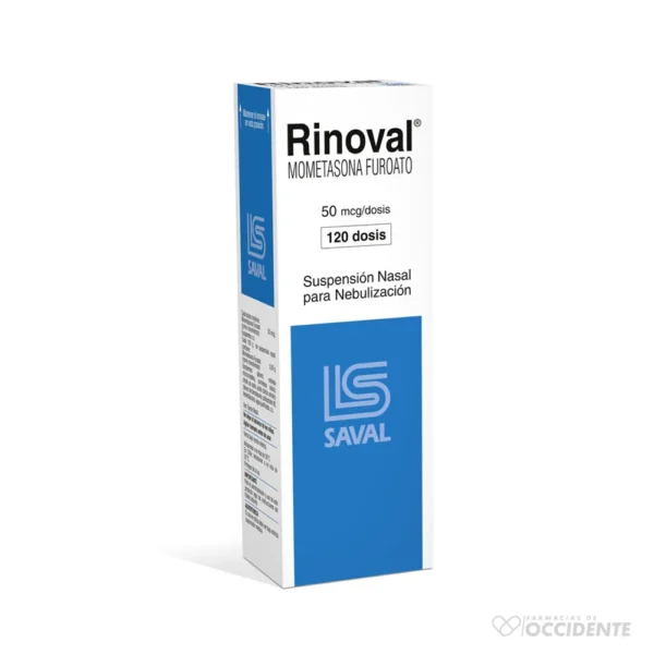 RINOVAL SUSP NASAL 50MCG X 120 Dosis