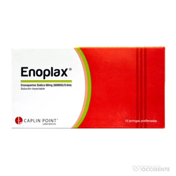 ENOPLAX 60MG (ENOXAPARIN SOD. INJ 60MG/0.6ML) X 2