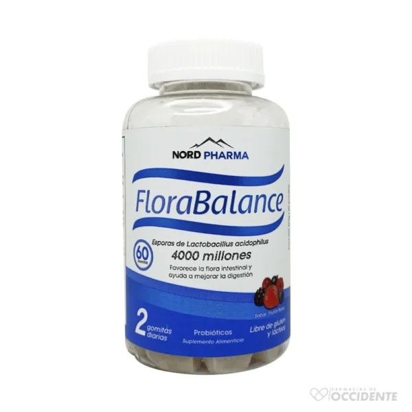 FLORA BALANCE PROBIOTICOS GOMITAS 360G X 60