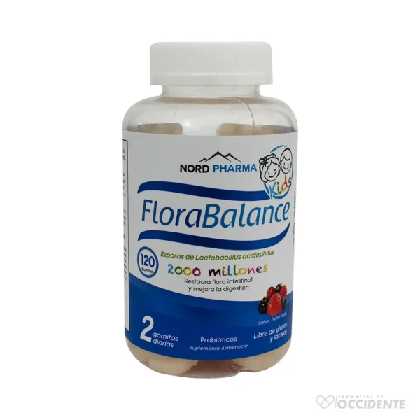 FLORA BALANCE NIÑOS GOMITAS 360G X 120