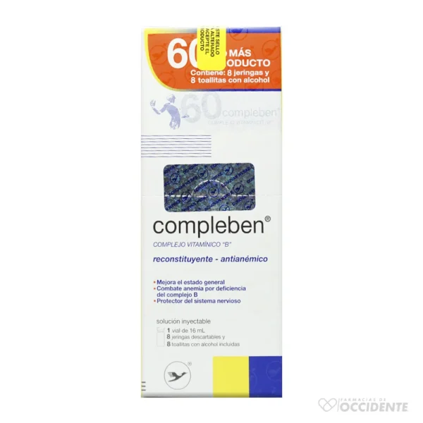 COMPLEBEN VIAL x 16ML 8 Jeringas