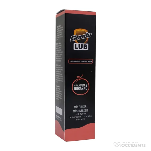 SCUDO LUB LUBRICANTE CON AROMA A DURAZNO X 120ML