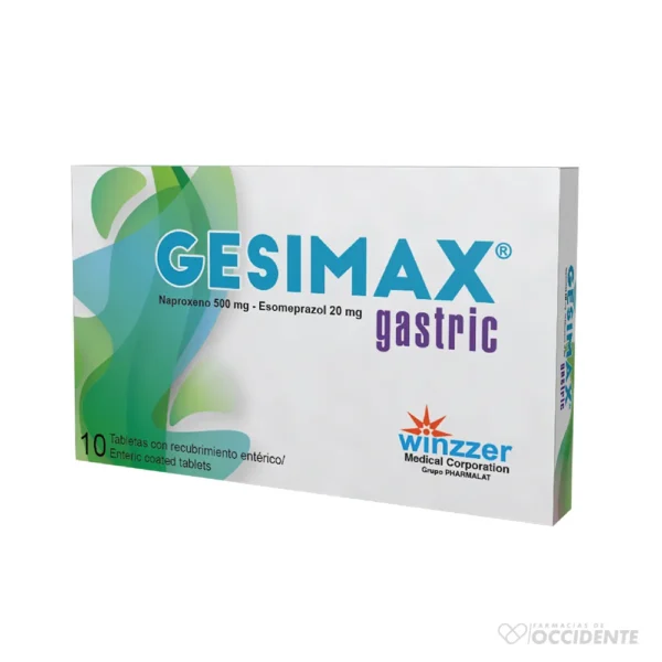 GESIMAX GASTRIC TABLETAS X 10