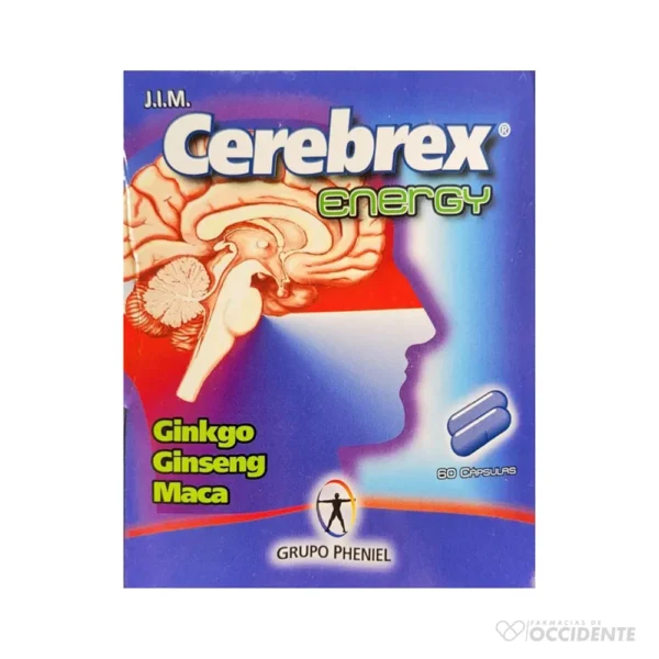 CEREBREX ENERGY X 60 CAPS