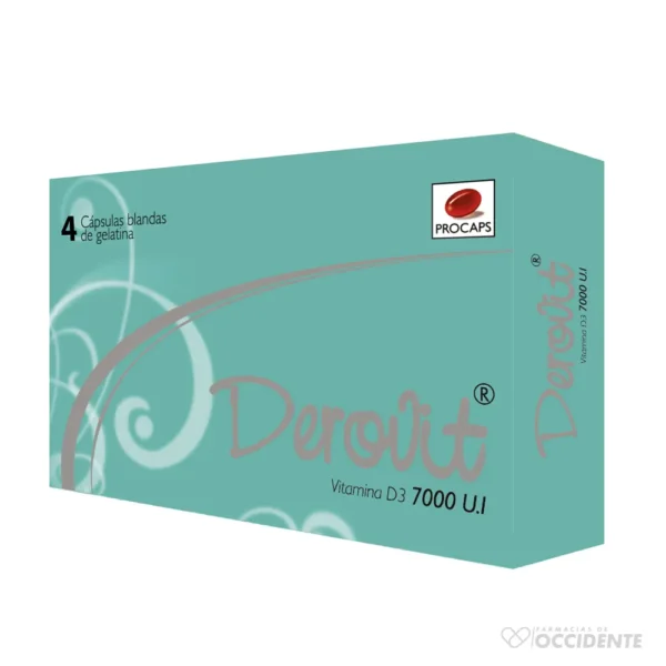 DEROVIT CBG 7000 UI X 4 UN