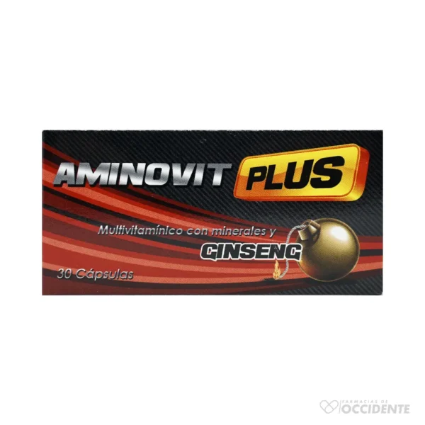 AMINOVIT PLUS CON GINSENG CAPSULAS X 30