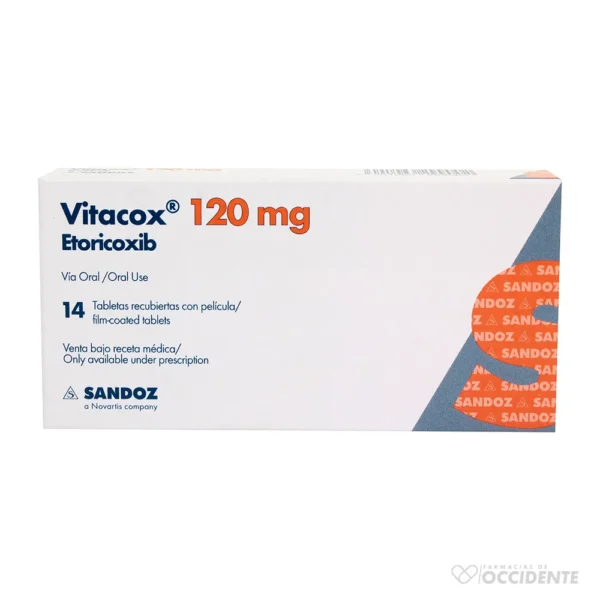 VITACOX 120MG X 14 TABLETAS