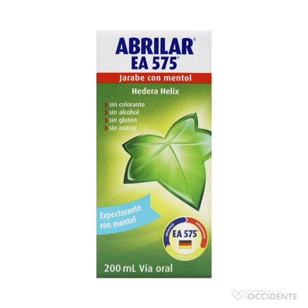 ABRILAR MENTOLADO JARABE X 200ML EXENTO DE IVA