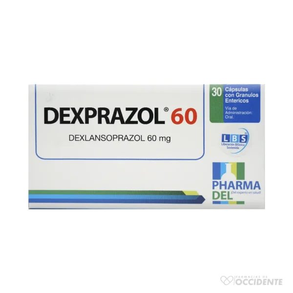 DEXPRAZOL 60MG X 30 CAPSULAS