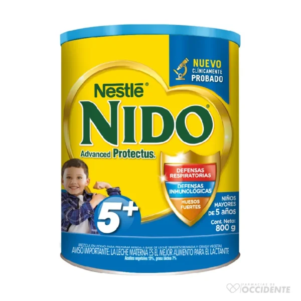 NIDO 5 Prebio HUESOS FUERTES x 800G Protectus