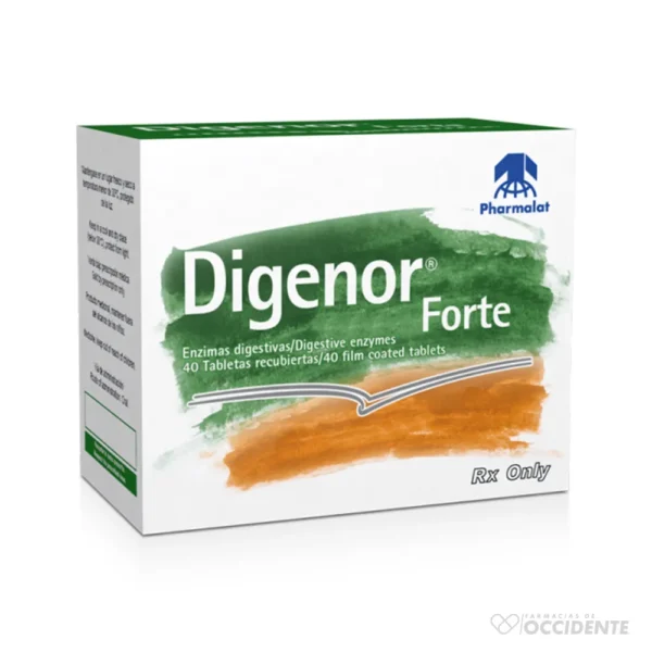 DIGENOR FORTE TABLETAS X 1 (CAJA DE 40 UNIDADES)