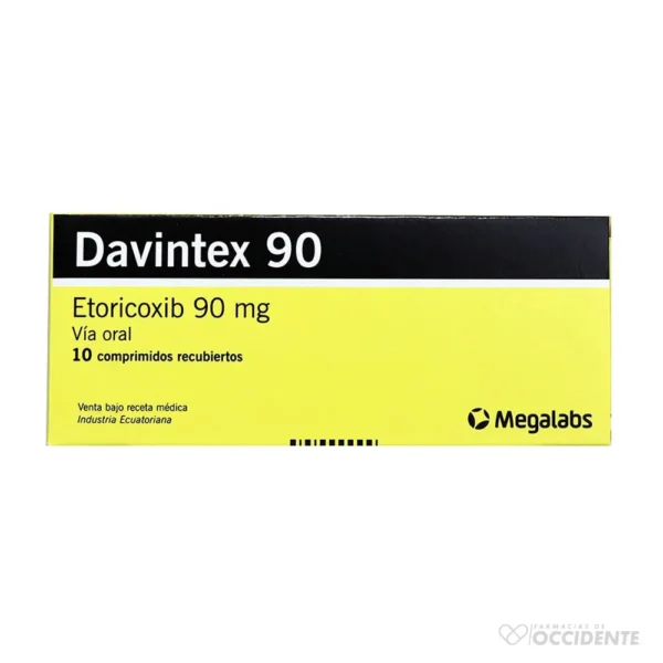 DAVINTEX COMPRIMIDOS 90MG x 10