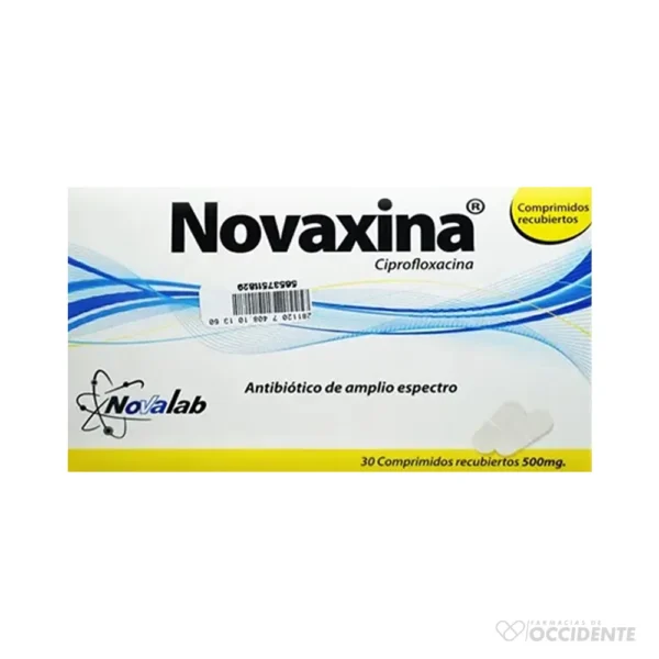 NOVAXINA COMPRIMIDOS 500MG X 1 (CAJA DE 30 UNIDADES)